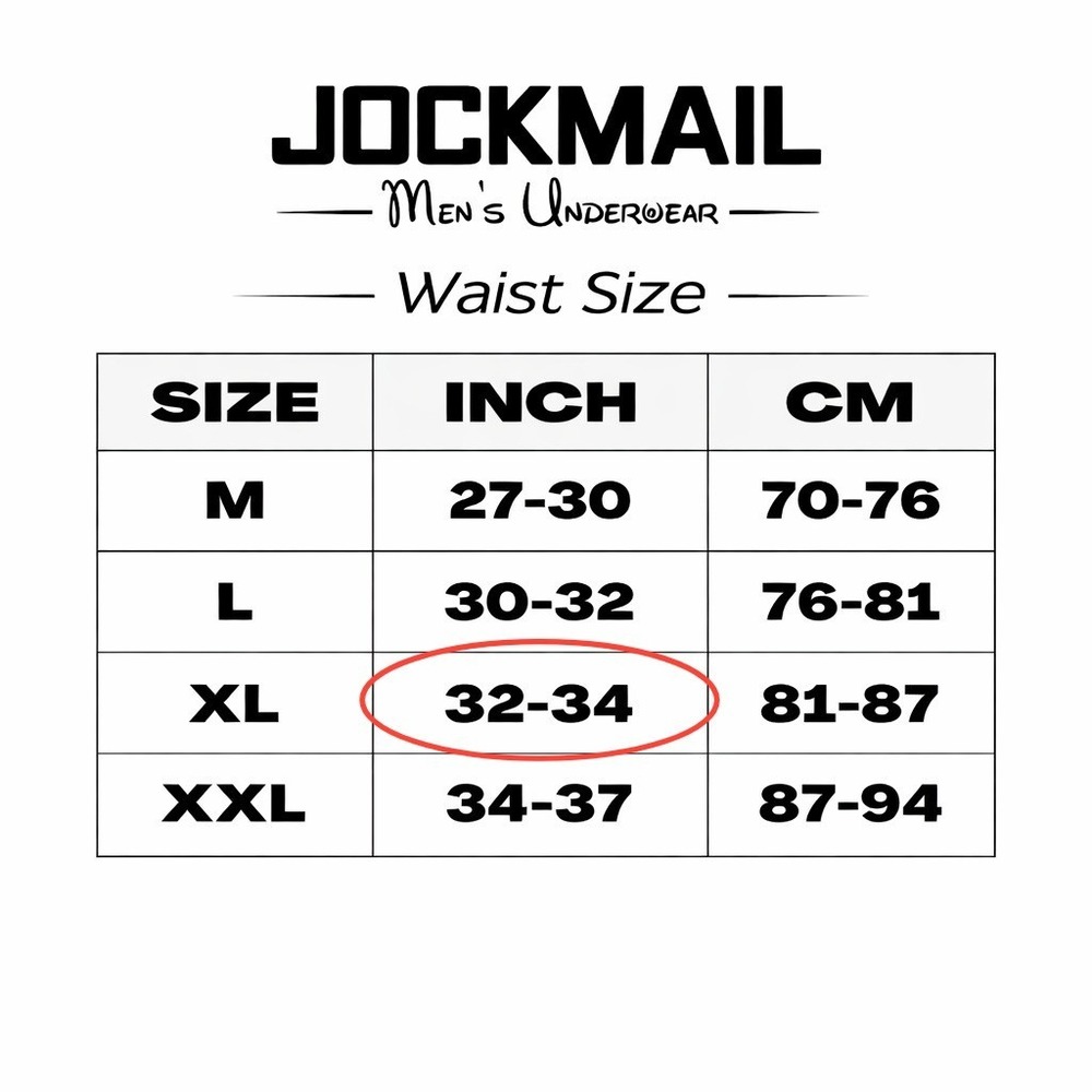 Jockmail XL (32-34) Mens Camo Mesh Jockstrap Red Athletic Underwear JM233 NEW - Picture 9 of 9